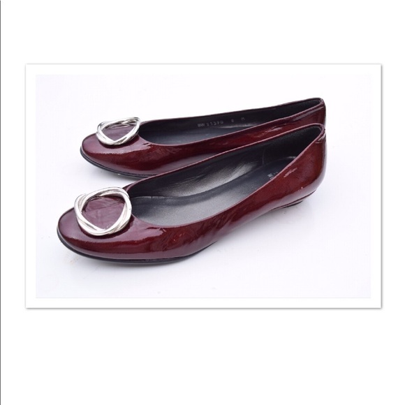Stuart Weitzman patent flats - Picture 1 of 8